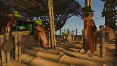 He's carrying scissors and hand cream - Madagascar: Escape 2 Africa