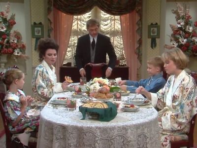He's changing his tie - The Nanny