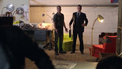 He's clean. No wires. - Suits