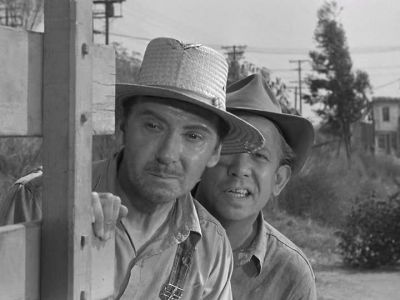 HE'S CLEARING HIS THROAT. - The Andy Griffith Show
