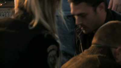 He's clutching his chest - Trauma
