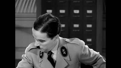 He's coming He's coming Quick get me a flower A flower - The Great Dictator