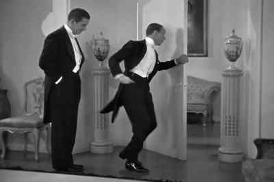 - He's coming.
- Is he? - Top Hat
