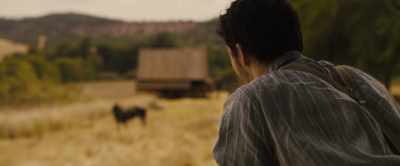 He's coming over tomorrow
for the horse and wagon - Redeeming Love