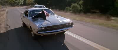 He's coming up! - Death Proof