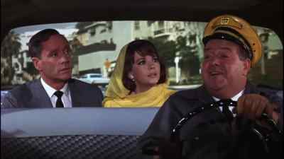 He's coming after us.
Faster, faster. - Sex and the Single Girl
