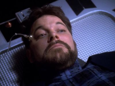 He's conscious! - Star Trek: The Next Generation