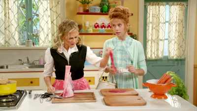 He's crazy about my feet,
by the way, - At Home with Amy Sedaris