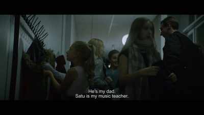 He's my dad.
Satu is my music teacher. - Dogs Don't Wear Pants