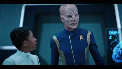 He's damaged a biobed and scanning array. - Star Trek: Discovery