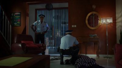 He's dead. - Death in Paradise