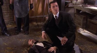 He's dead, sir.
GASPING - Murdoch Mysteries