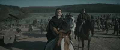 He's delayed in Eoferwic
as he renews his vow to the king. - The Last Kingdom: Seven Kings Must Die