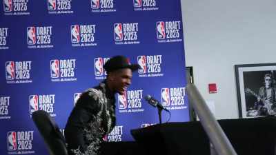 He's done some impressive
things already in the G League… - Destination NBA: A G League Odyssey