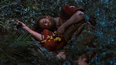 He's eaten a whole bunch of dates - The Ten Commandments