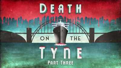 He's evidently drunk, and
has fallen over, again. - Death on the Tyne