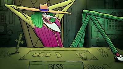 He's exceeded
my wildest expectations, - Merry Little Batman