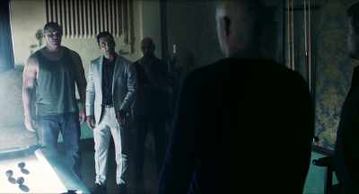 He's extremely reliable, and he knows
what to do in adverse situations. - Brawl in Cell Block 99