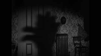 He's famous, but she doesn't know it. - The Eyes of Orson Welles