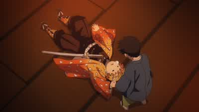 He’s fast asleep. - Demon Slayer: Kimetsu no Yaiba