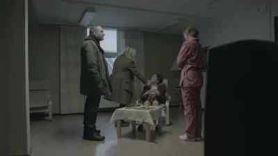 - He's my father.
- No, he isn't. - The Bridge