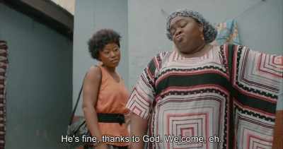 He's fine, thanks to God. Welcome, eh. - Swallow