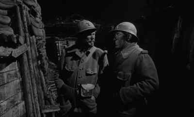 - He's fortifying himself. - Paths of Glory