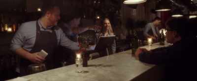 He's getting engaged here?
Is she here? - Boiling Point