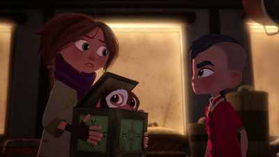 He's after Gizmo. We're running
from him, not ditch-- - Gremlins: Secrets of the Mogwai