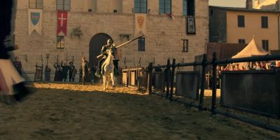 He's going to ride
without his armor. - Medici: Masters of Florence