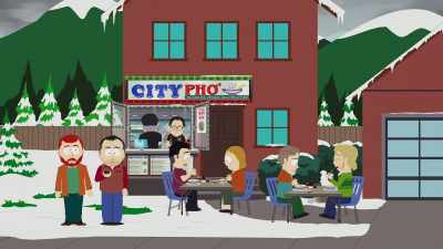 He's gone.
He escaped the asylum - South Park: Post COVID: The Return of COVID