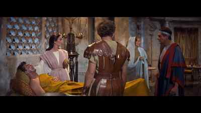 He's gone? - The Robe
