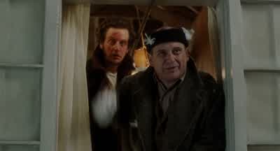 He's gonna call the copsFrom a tree house - Home Alone