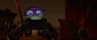 - He's gonna die.
- Hey - Teenage Mutant Ninja Turtles: Mutant Mayhem