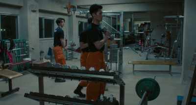 He's good-looking, 
hardworking, and buff. - My Boyfriend in Orange
