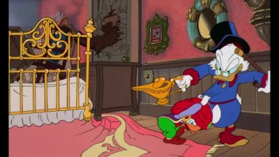 He's got a bear - DuckTales the Movie: Treasure of the Lost Lamp