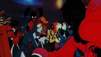 - He's got a cap!
- Oh, shit! - Coonskin