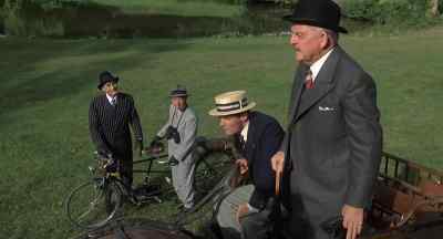 He's got to be
around here somewhere. - The Fiendish Plot of Dr  Fu Manchu