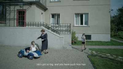 He's got so big, and you have such nice hair. - The Zone of Interest