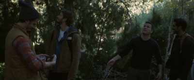 He's got me climbin'
trees, danglin' off limbs - Who Killed Cooper Dunn?