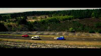 He's got five litres.
I've only got 2.3. - The Grand Tour