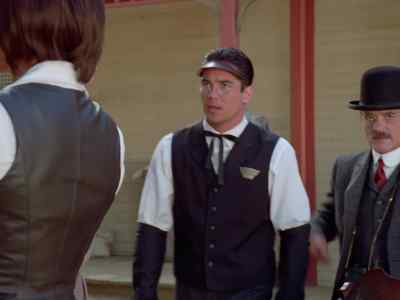 He's got my parents tied up to dynamite. - Lois & Clark: The New Adventures of Superman