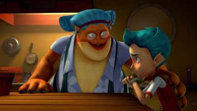 He's got pockets on the legs.
I could use those. - Monster Island