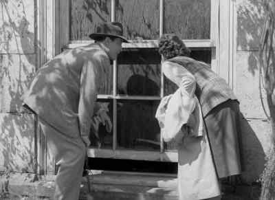 He's got the poor little
squirrel trapped. He'll kill it. - The Uninvited