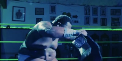 He's got the trunks on, - Monster Factory