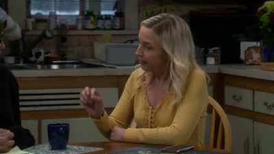He's having
dinner tonight, - The Conners