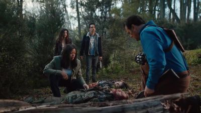- He's here. - Who's here? - Ash vs Evil Dead