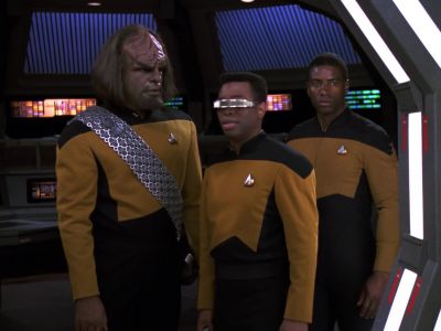 He's hungry alright. - Star Trek: The Next Generation