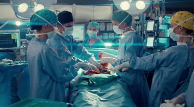 He's hypotensive.
Systolic pressure is under 70. - Saving Hope