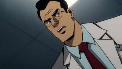He's in a coma.
His back is broken, - Creature Commandos
